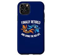 Custodia per iPhone 11 Pro Finalmente in pensione e vivere la vita Koi