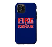 Custodia per iPhone 11 Pro Fire Rescue Fire fighter pompiere bambini giovani adulti ragazzi ragazze