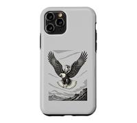 Custodia per iPhone 11 Pro Flaga Demone Strega Venti E Ali Selvatiche