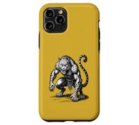 Custodia per iPhone 11 Pro Flauros Accovacciato della Creatura Curiosa