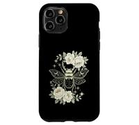 Custodia per iPhone 11 Pro Floral Stag Beetle Celestial and Roses