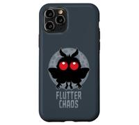 Custodia per iPhone 11 Pro Flutter Chaos Mothman Leggenda Criptica