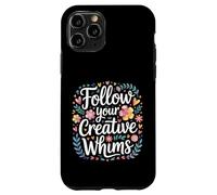 Custodia per iPhone 11 Pro Follow Your Creative Whims Artistic Potential Explore -