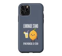 Custodia per iPhone 11 Pro Fondatore e CEO dello stand Lemonade Stand di limonata al succo di limone