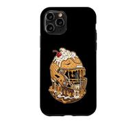 Custodia per iPhone 11 Pro Football Helmet Ice Cream Sundae Drip Boys Youth