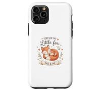 Custodia per iPhone 11 Pro Forever My Little Foxes - Papà & Me Cute Wildlife