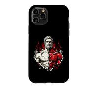 Custodia per iPhone 11 Pro Forza all'interno di Anatomia Muscolare Fitness Graphic Design