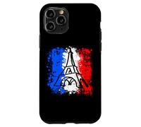 Custodia per iPhone 11 Pro France Flag Shirt Eiffel Tower T Shirt Gift Paris French