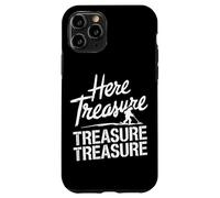 Custodia per iPhone 11 Pro Frase Divertente per il Metal Detecting