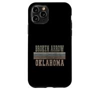 Custodia per iPhone 11 Pro Freccia spezzata retrò Oklahoma