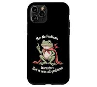 Custodia per iPhone 11 Pro Frog Meme Me No Problemo It Was All Problemo Funny Men Women