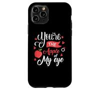 Custodia per iPhone 11 Pro Fruit Apple Eye Love Romantic Lovely Gift Idea Apple of eye