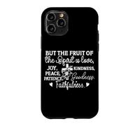 Custodia per iPhone 11 Pro Frutti dello Spirito: Amore, Gioia, Pace, Gentilezza