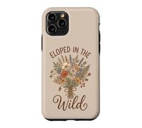 Custodia per iPhone 11 Pro Fuggito nel selvatico bouquet di fiori selvatici Cottagecore Boho
