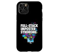 Custodia per iPhone 11 Pro Full-Stack Imposter Syndrome Funny Developer Coding
