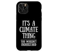 Custodia per iPhone 11 Pro Funny Climate Politics Activist Planet Future Progressive