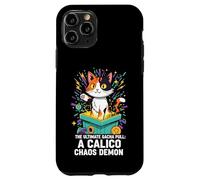 Custodia per iPhone 11 Pro Funny Gacha Gamer Calico Cat Ultimate Pull Chaos Demon