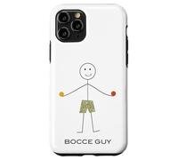 Custodia per iPhone 11 Pro Funny Men Bocce Ball, Boy Bocci Gifts