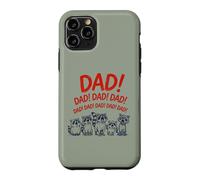 Custodia per iPhone 11 Pro Funny Raccoon Dad Yelling Raccoons Father's Day