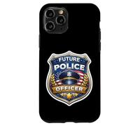 Custodia per iPhone 11 Pro Future Police Officer Academy Ragazzi Bambini Bambino Poliziotto Poliziotto
