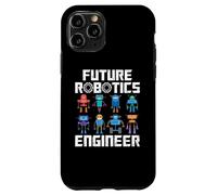 Custodia per iPhone 11 Pro Future Robotics Engineer Funny Robot Engineering Kids