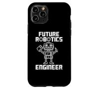 Custodia per iPhone 11 Pro Future Robotics Engineer Funny Robot Engineering Kids