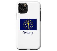 Custodia per iPhone 11 Pro Gary Indiana Bandiera USA Souvenir