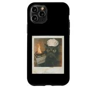 Custodia per iPhone 11 Pro Gatto Chef Caos Meme per Amanti dei Gatti & Cat Dad