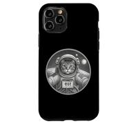 Custodia per iPhone 11 Pro Gatto nello spazio Astronauta AstroCat I Love Cats & Outer Space
