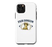 Custodia per iPhone 11 Pro Gday Mate Canguro Fair Dinkum Australia Camicia australiana