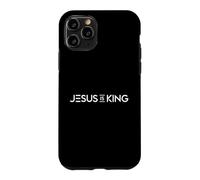 Custodia per iPhone 11 Pro Gesù è re fede cristiana moderna