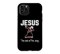 Custodia per iPhone 11 Pro Gesù il re degli ebrei Dio cristiano Natale Pasqua