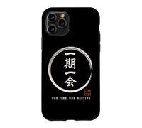 Custodia per iPhone 11 Pro Giapponese Detto Ichigo Ichie Tea Cerimonia Mindfulness Kanji