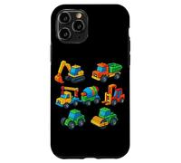 Custodia per iPhone 11 Pro Giocattoli di costruzione del blocco del costruttore del mattone dell'escavatore della costruzione