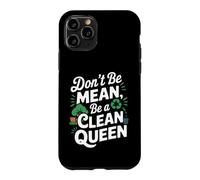 Custodia per iPhone 11 Pro Giornata della Terra sui cambiamenti climatici - Non essere inteso come una regina pulita