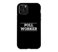 Custodia per iPhone 11 Pro Giornata di voto volontario del distretto dei lavoratori del sondaggio
