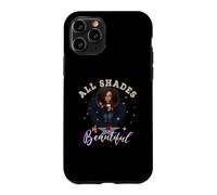 Custodia per iPhone 11 Pro Girl Empowered Afro Black Queen African Women