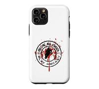 Custodia per iPhone 11 Pro Give Grit Play - Hockey su ghiaccio, design ispirato ai giocatori di core