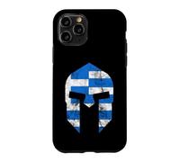 Custodia per iPhone 11 Pro Gladiatori greci Spartan Casco Grecia Sparta