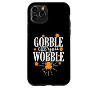 Custodia per iPhone 11 Pro Gobble till you Wobble USA America Holiday