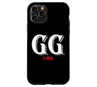 Custodia per iPhone 11 Pro GOOD GAME I WIN Funny Online Esports Meme For FPS RPG Gamers