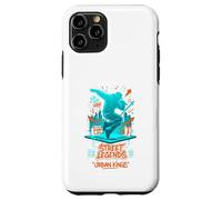 Custodia per iPhone 11 Pro Graffiti della vecchia scuola Hip Hop Legends Break-dancer