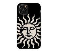 Custodia per iPhone 11 Pro Grafica rock alternativa vintage del sole grunge degli anni