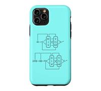 Custodia per iPhone 11 Pro Grafico delle formule di progressione degli accordi di teoria musicale classica Jazz