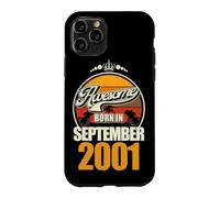 Custodia per iPhone 11 Pro Grande da settembre 2001 25° compleanno frase 25 anni
