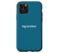 Custodia per iPhone 11 Pro Grande design minimalista tipografia famiglia fratello