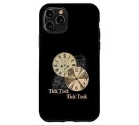 Custodia per iPhone 11 Pro Grandfather Alarm Clock Time Tick Tock Clock T-Shirt