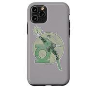 Custodia per iPhone 11 Pro Green Lantern Retro Lantern Iron-On