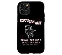 Custodia per iPhone 11 Pro Grim Reaper Skateboard Skater Streetwear