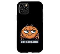 Custodia per iPhone 11 Pro Grumpy Crab Summer Break Seaside Humor